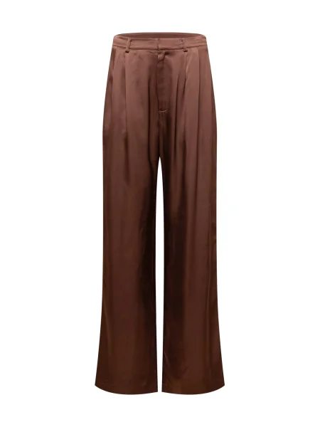 A LOT LESS Pantaloni Eve ciocolatiu