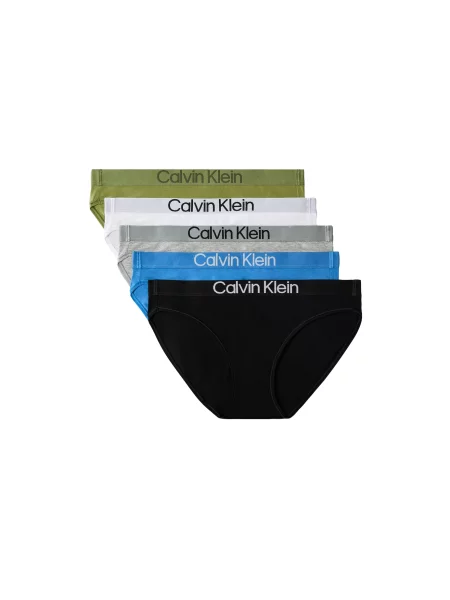 Calvin Klein Underwear Nohavičky azúrová / sivá / olivová / čierna biela