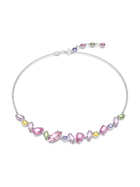 Colier Swarovski roz