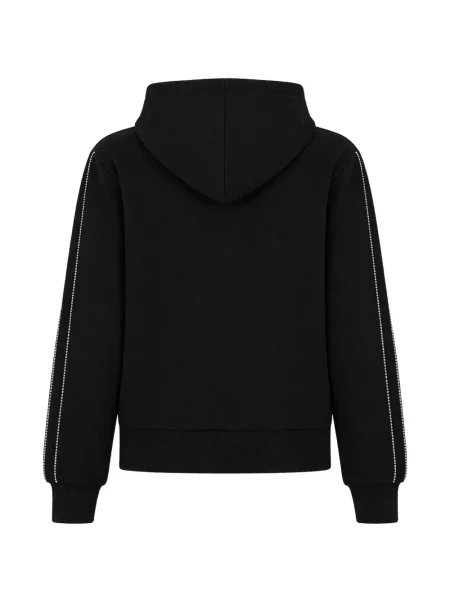 Stras hanorac cu glugă Guess negru
