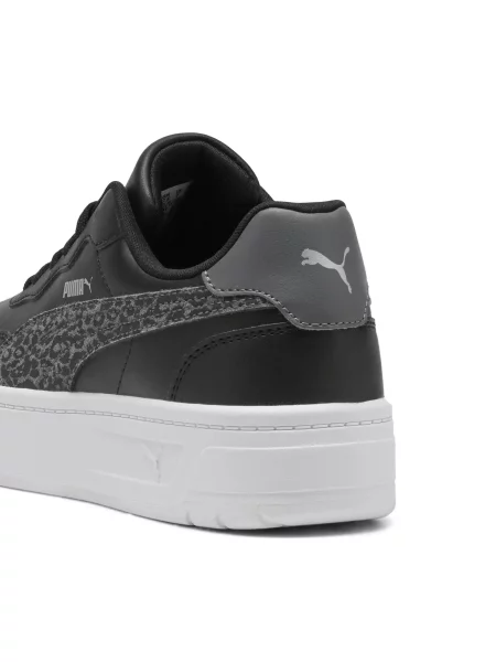 Sneakersy Court Lally Skye Feline PUMA czarne