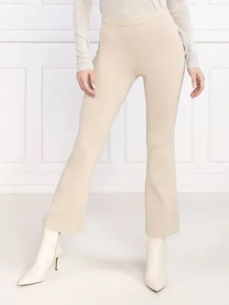 Liviana Conti Pantaloni | flare fit bej