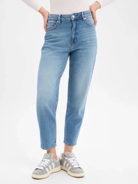 HUGO Jeansy Garlane Kobiety jednolity niebieski