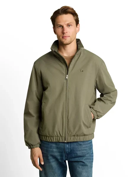 TOM TAILOR DENIM Prechodná bunda zelená