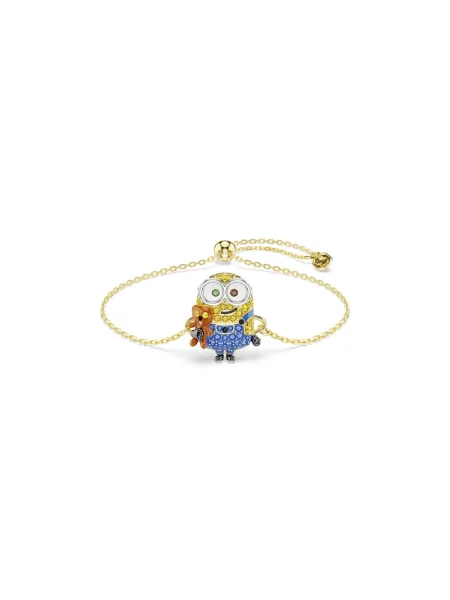 Swarovski bransoletka pozłacana kryształ Swarovski MINIONS