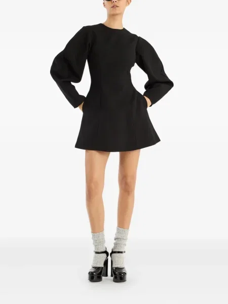 Rochie mini Rotate Birger Christensen de costum negru