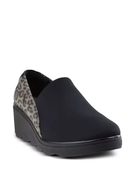 Éksarkú leopárdmintás szandál Clarks Originals nyomtatás fekete