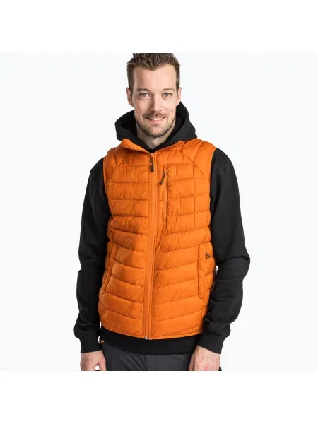 Vestă de trekking pentru bărbați Pinewood Abisko Insulation burned orange portocaliu