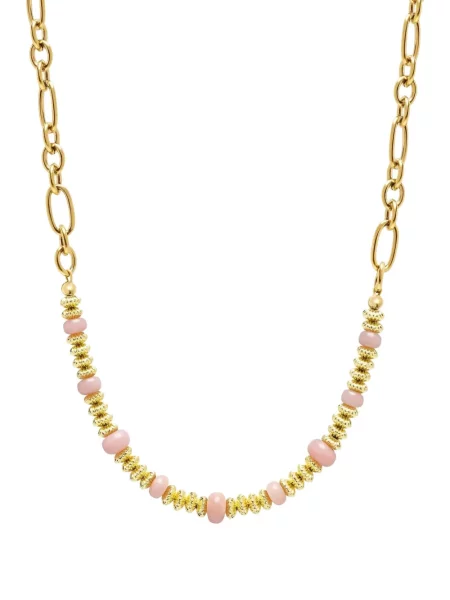 Колие Nialaya Jewelry розово