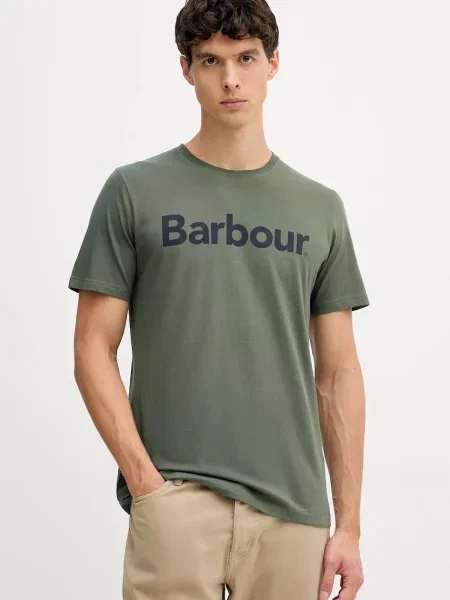 Barbour tričko ESSENTIALS zelené