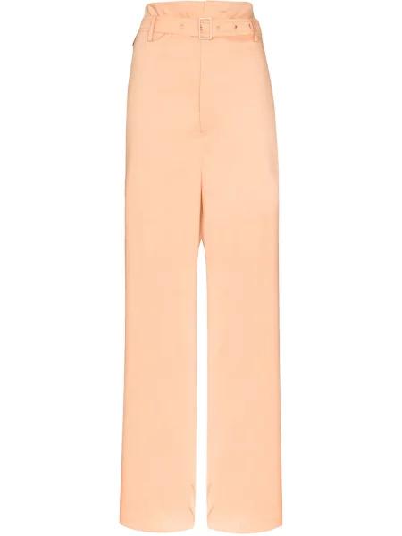 Pantaloni Low Classic clasici portocaliu