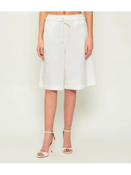 Pinko Pantaloni scurți ALCAMO | Relaxed fit alb