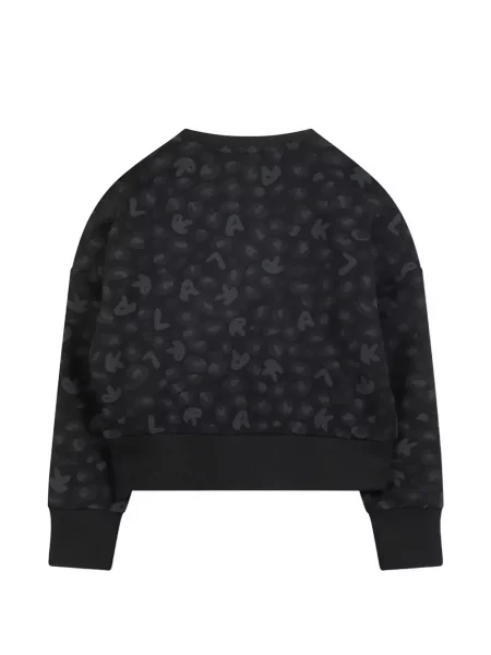 Sweter dziecięcy Karl Lagerfeld czarny