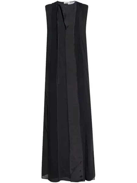 Rochie maxi Jil Sander negru