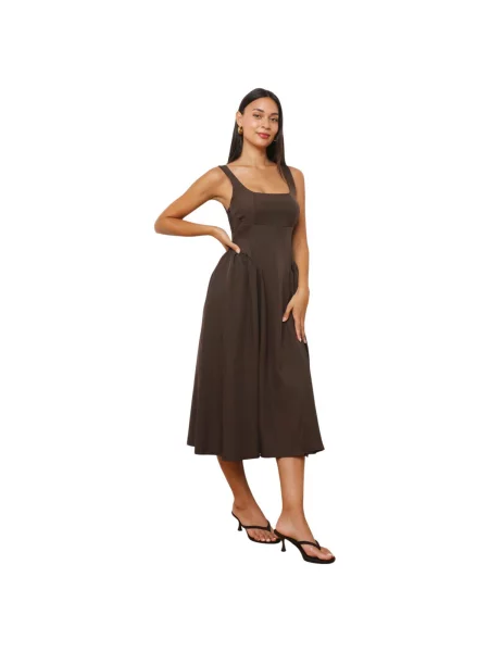 Rochie La Modeuse maro