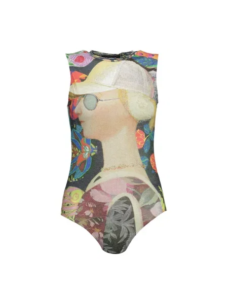 Top Desigual zielony