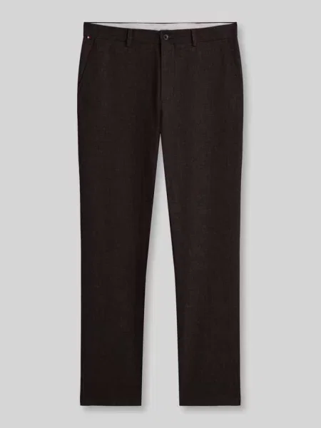 Spodnie o prostym kroju slim fit z mieszanki bawełny z dodatkiem model DENTON' Tommy Hilfiger