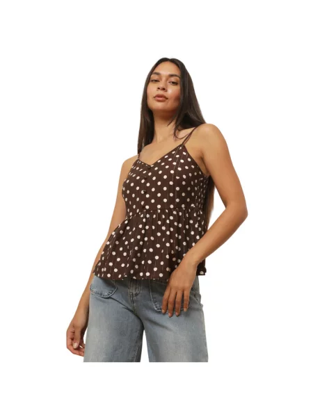 Top La Modeuse smeđa