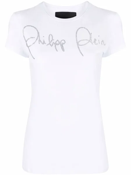 Tricou Philipp Plein alb