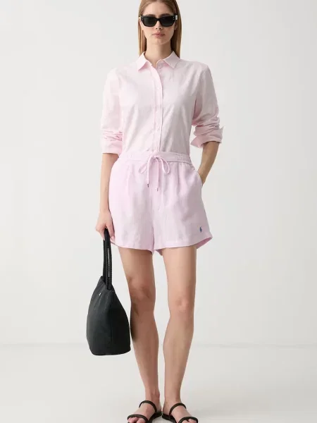 Polo Ralph Lauren шорти лляні LINEN-WVN-SHORTS