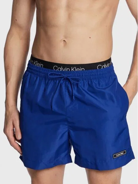 Fürdőruha Calvin Klein Swimwear kék