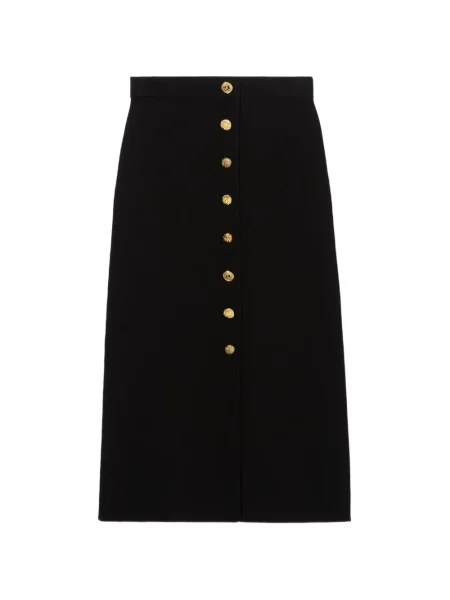 Fustă Claudie Pierlot tricotate negru