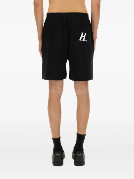 Pantaloni scurți Helmut Lang negru