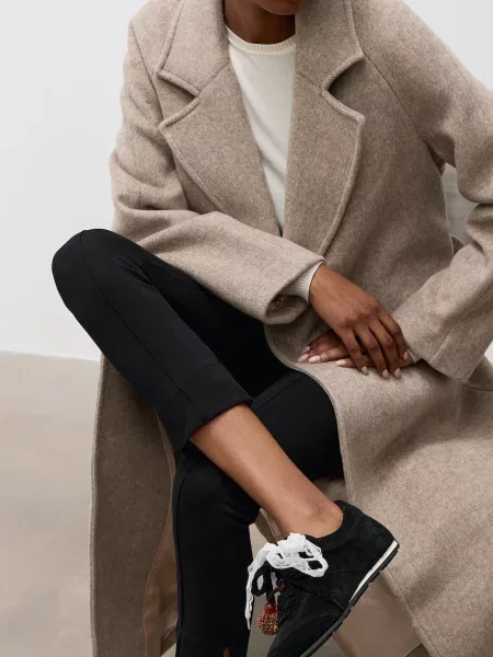 Answear.LAB sneakers pentru femei din piele întoarsă negru