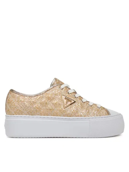 Кеди Guess FLTJOE золотий