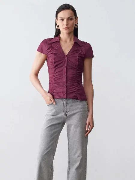 Dilvin Bluza burgund