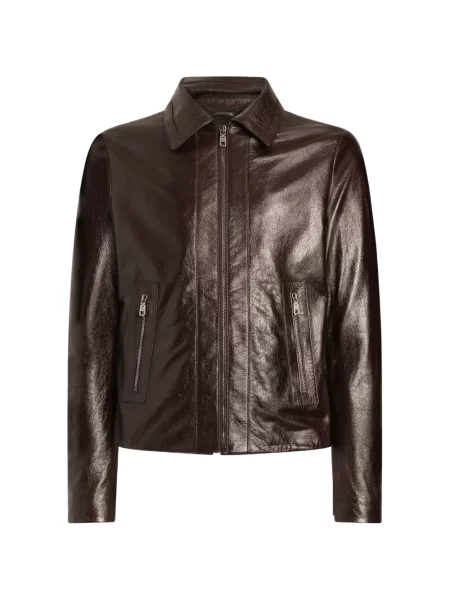 Geanta de piele Dolce & Gabbana maro
