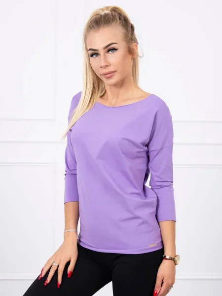Bluză Kesi casual violet