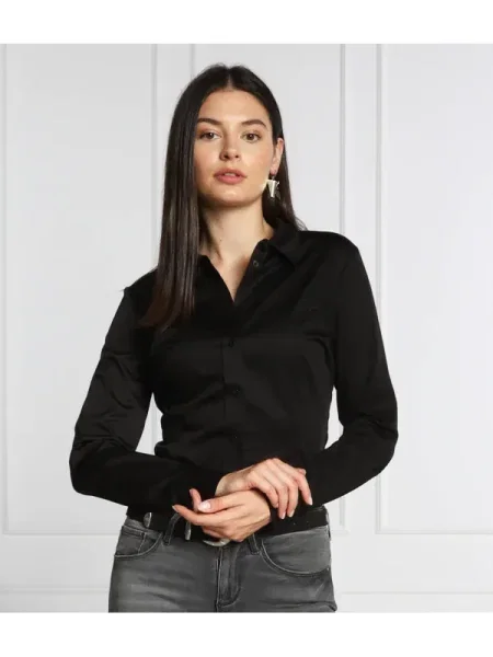 GUESS Bluză CATE' negru