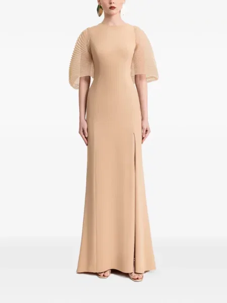 Rochie maxi Gemy Maalouf cu funde de costum