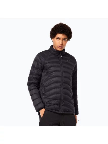 Férfi snowboard dzseki Oakley Snowbound Pkbledown Puffy Snowbound Pkbledown Puffy fekete