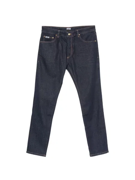 Cu centură blugi Versace Jeans Couture albastru