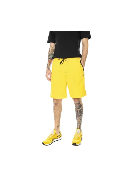 Krótkie szorty Carhartt Wip żółte