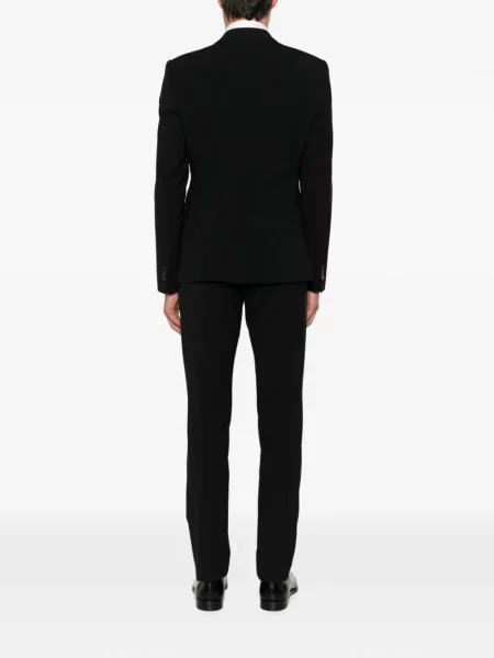 Garnitur Emporio Armani wełniany czarny