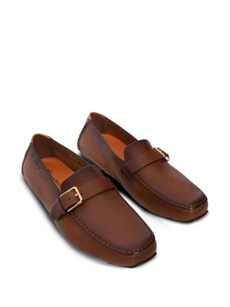 Pantofi loafer Santoni maro