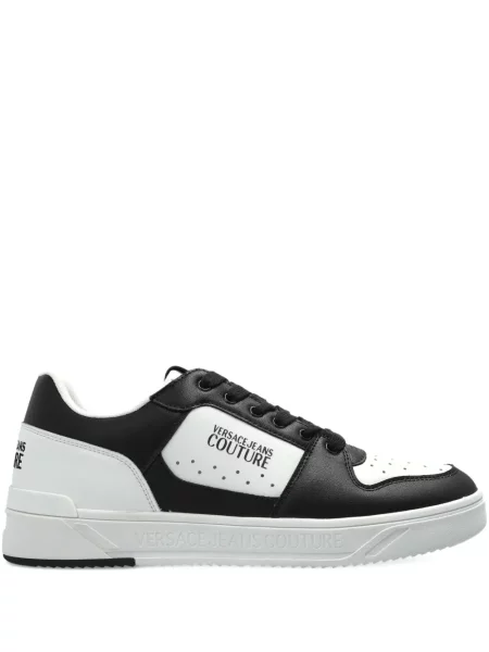 Sneakerși Versace Jeans Couture cu imagine alb