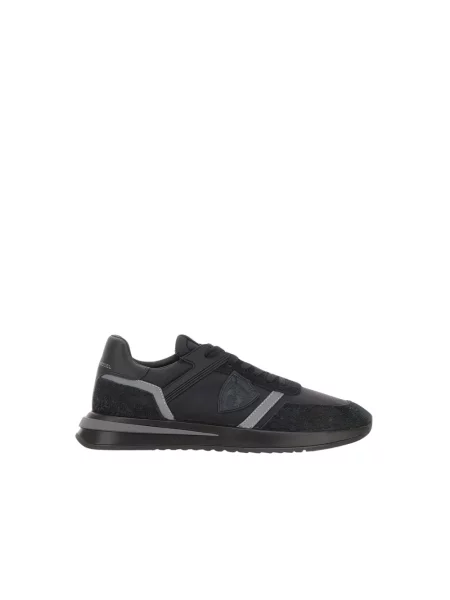 Buty do biegania Philippe Model zamszowe do biegania czarne