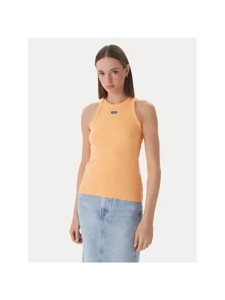 HUGO Топ Easy Оранжевий Slim Fit
