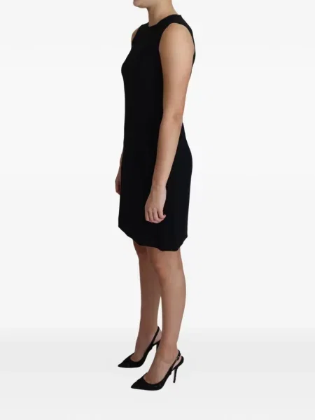 Rochie mini Dolce & Gabbana în linie A negru