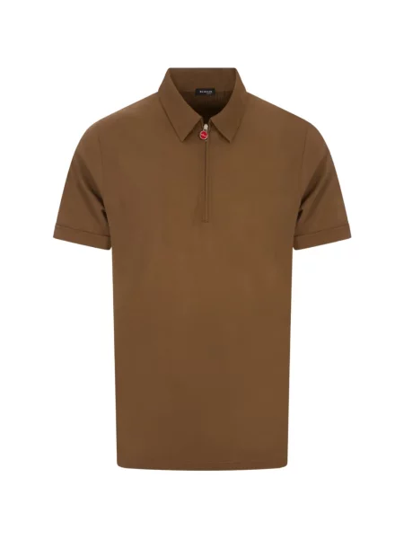 Tricou polo Kiton maro