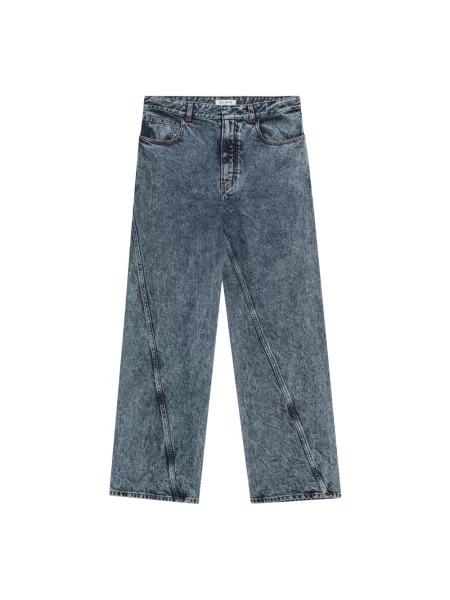 Jeansy Alaïa niebieskie