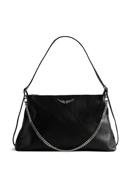 Colier Zadig&voltaire din piele negru