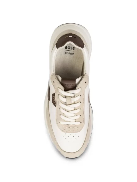 Sneakerși Boss din piele