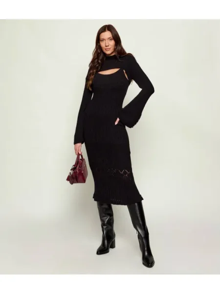 GUESS Rochie 2 în 1 negru