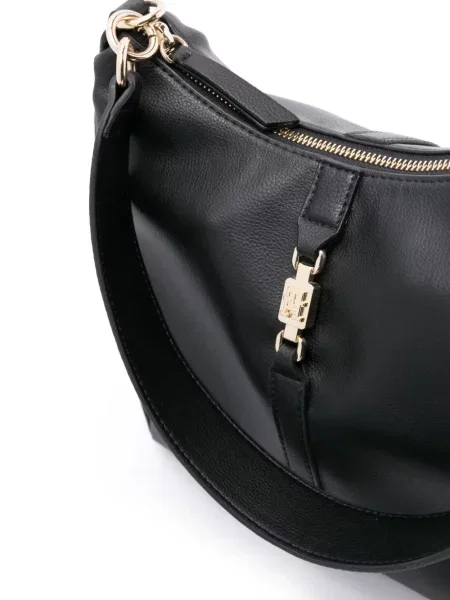 Kabelka Tommy Hilfiger s autogramem černá