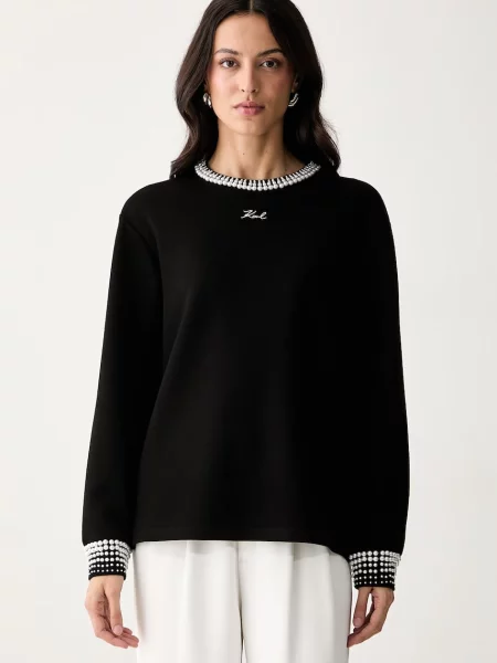 Karl Lagerfeld hanorac pentru femei negru